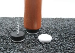 Tapijtglijder met schroef (vervangbaar)