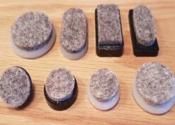 Vervangbaar viltschijfje