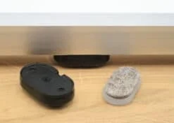 Viltglijder Ovaal voor vlakke Buisframe (vervangbaar) 35x20mm