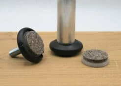 Viltglijder met schroefdraad (vervangbaar)