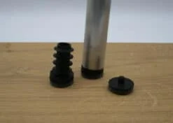 Viltglijder voor schuine stoelen met een hoek van 6 graden en vervangbaar vilt