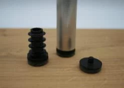 Viltglijder voor schuine stoelen met een hoek van 0 graden en vervangbaar vilt