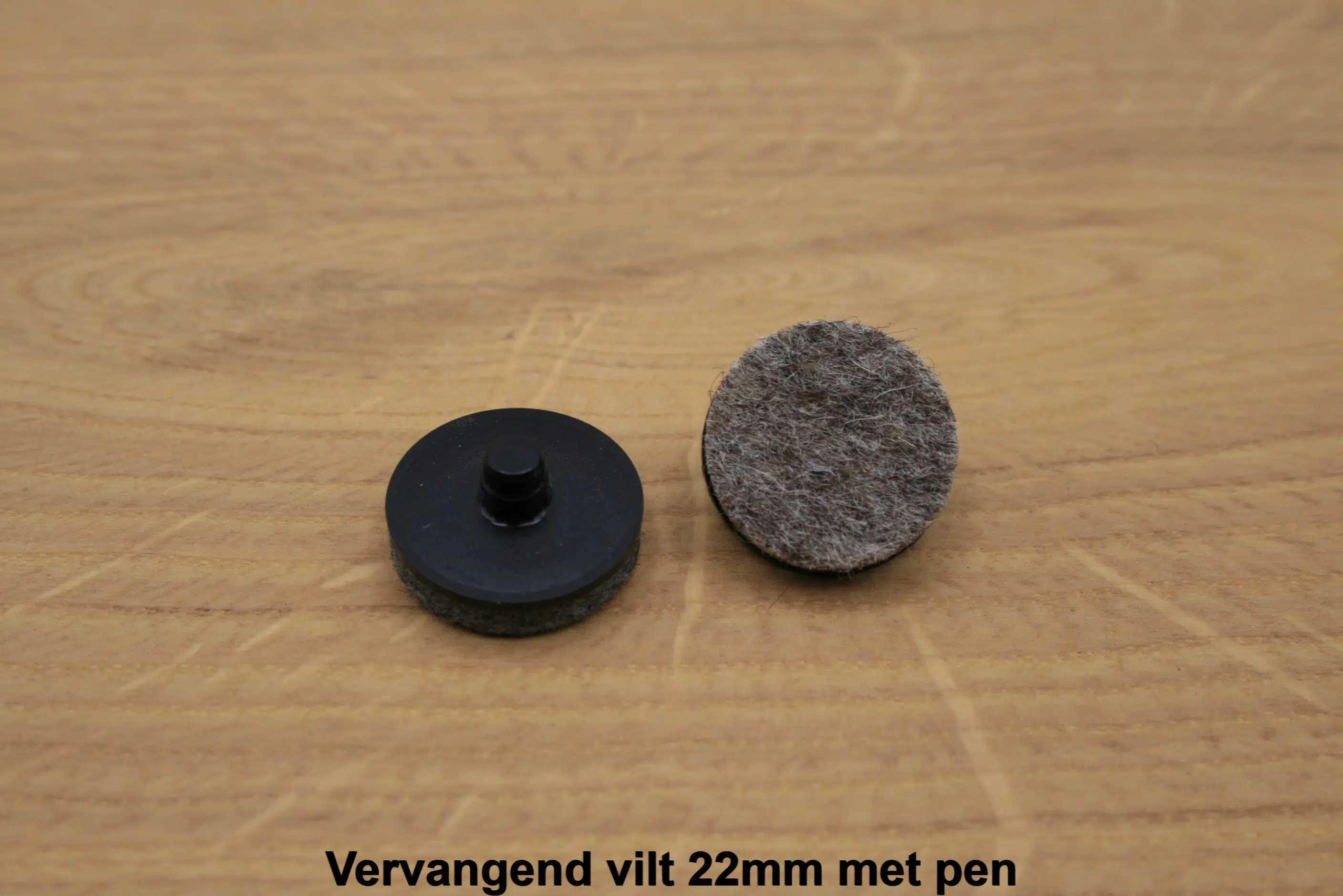 vervang viltje 22mm met pen